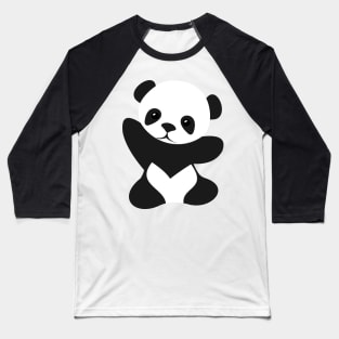 Cute baby panda Baseball T-Shirt